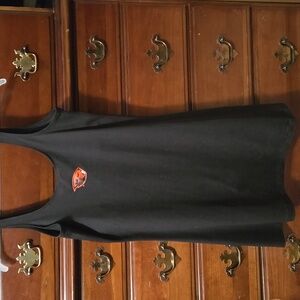 Football Oregon Beavers Black Tank Dress/Skort with Logo Size Medium